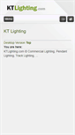 Mobile Screenshot of ktlighting.com